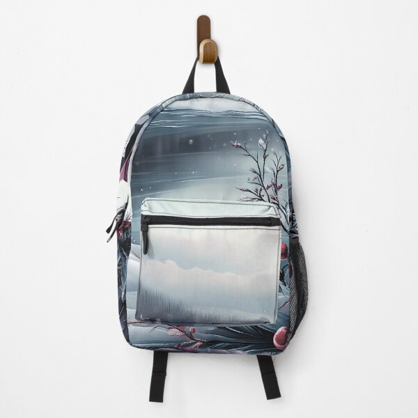 Item preview, Winter landscape. Snow-covered fields and a river. designed and sold by MagelliShop.