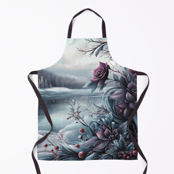 Item preview, Winter landscape. Snow-covered fields and a river. designed and sold by MagelliShop.