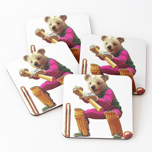 Item preview, Panda playing  cricket  designed and sold by PixcelStudioB.