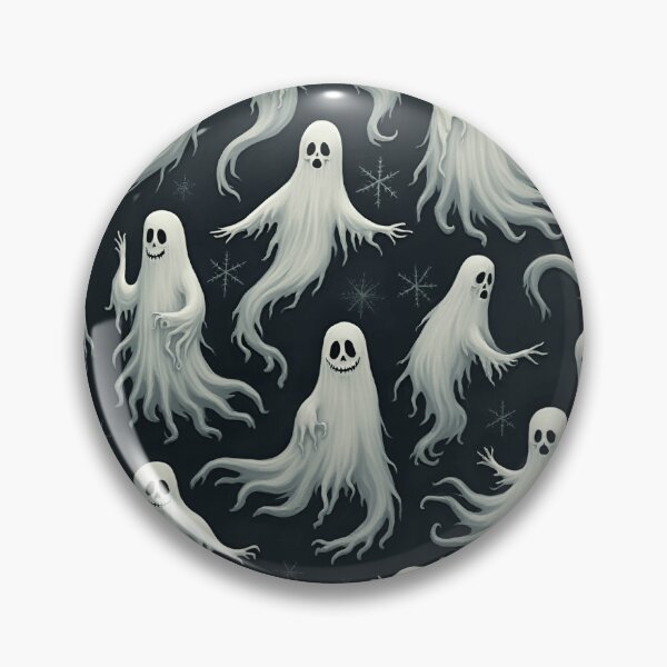 Artikelvorschau, Wunderliches Geistermuster – Süßes, gruseliges Halloween-Design entworfen und verkauft von RobertHun.