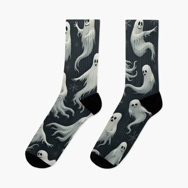 Item preview, Whimsical Ghost Pattern – Cute Halloween Spooky Design designed and sold by RobertHun.