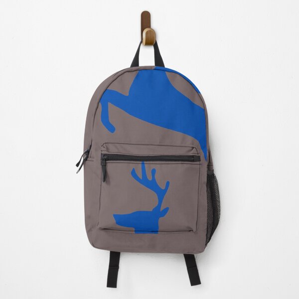 Item preview, Elegant Blue Deer Silhouette - Minimalist Design for Nature Lovers designed and sold by Kawaii Planet Studio.