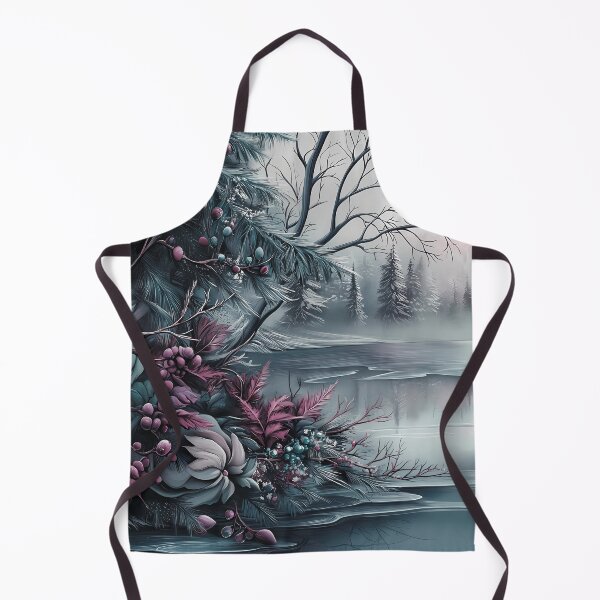 Item preview, Winter landscape. Snow-covered fields and a river. designed and sold by MagelliShop.
