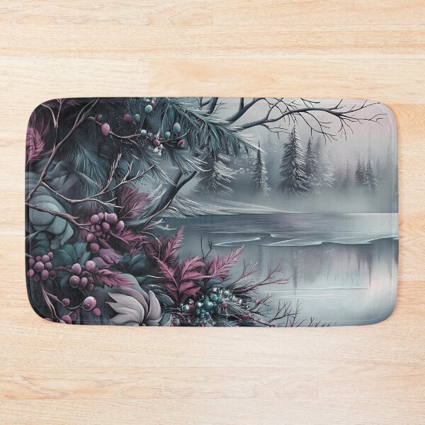 Item preview, Winter landscape. Snow-covered fields and a river. designed and sold by MagelliShop.