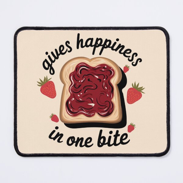 Item preview, Toast with Jam Gives Happiness in one bite designed and sold by DreamyGod.