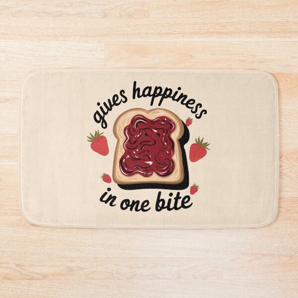 Item preview, Toast with Jam Gives Happiness in one bite designed and sold by DreamyGod.
