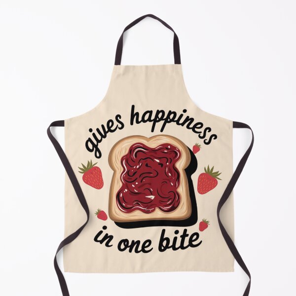 Item preview, Toast with Jam Gives Happiness in one bite designed and sold by DreamyGod.