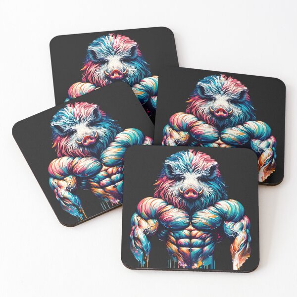 Item preview, Muscular Boar designed and sold by AwesomeBeyondLimits.
