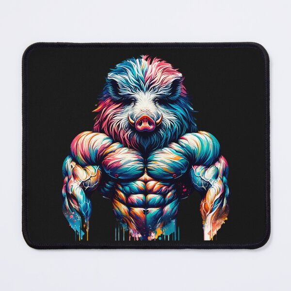 Item preview, Muscular Boar designed and sold by AwesomeBeyondLimits.