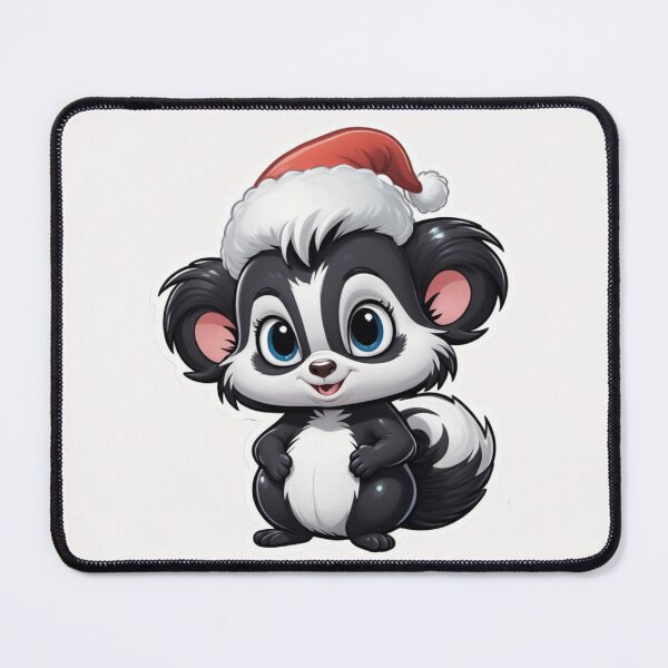 Item preview, Christmas Cartoon Skunk designed and sold by Krieghorn.