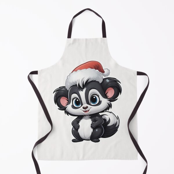 Item preview, Christmas Cartoon Skunk designed and sold by Krieghorn.