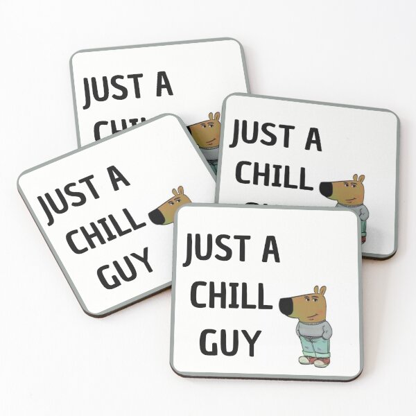 Item preview, just a chill guy designed and sold by laurazael.