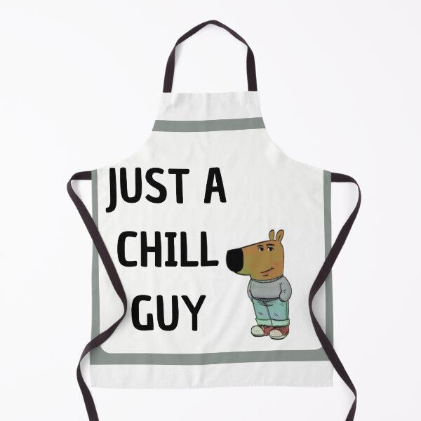Item preview, just a chill guy designed and sold by laurazael.