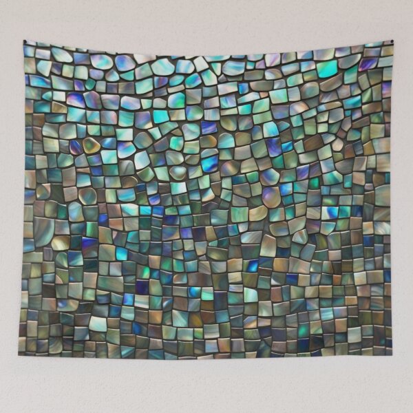 Item preview, Abstract Abalone Shell Mosaic designed and sold by calibrit.
