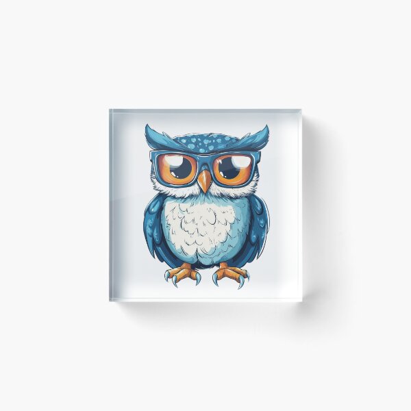 Item preview, Hoot and Smart: The Adorkable Owl designed and sold by PixelInkCraft.