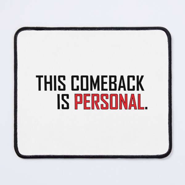 Item preview, This comeback is personal. designed and sold by Positive Mindzet!.