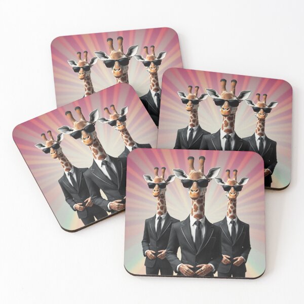 Item preview, Giraffe Men in Black designed and sold by Simplybe1.