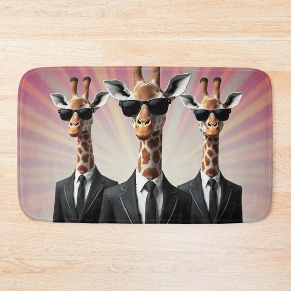 Item preview, Giraffe Men in Black designed and sold by Simplybe1.