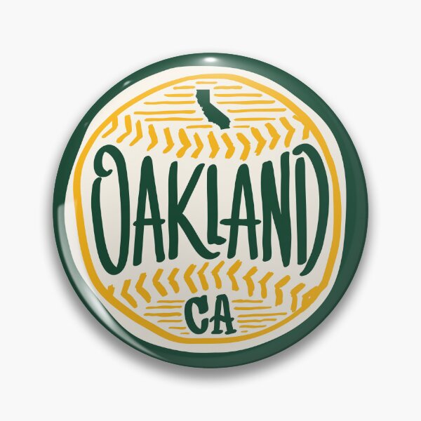 Item preview, Oakland California Hand-Drawn Baseball Typography Art designed and sold by thegoodwordsco.