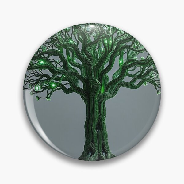 Item preview, Tree with Circuit Board Branches designed and sold by ErGoBa.