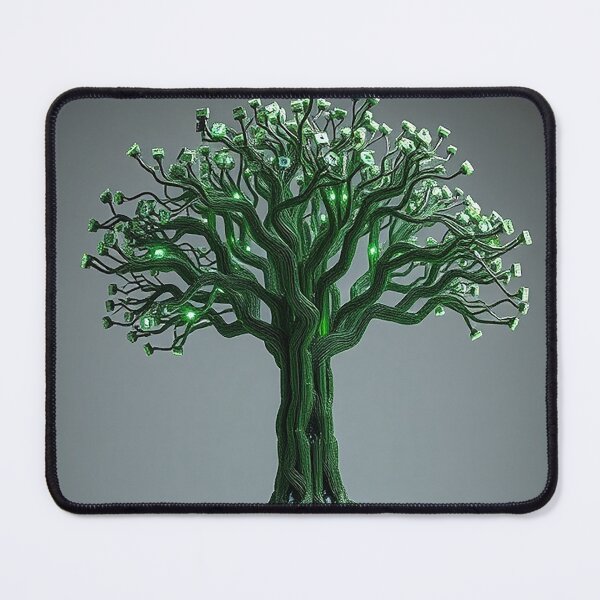 Item preview, Tree with Circuit Board Branches designed and sold by ErGoBa.