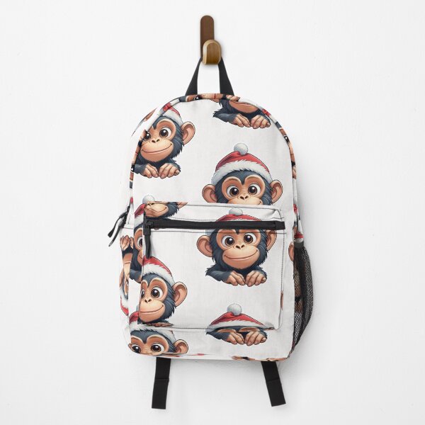 Item preview, Christmas Cartoon Chimpanzee designed and sold by Krieghorn.