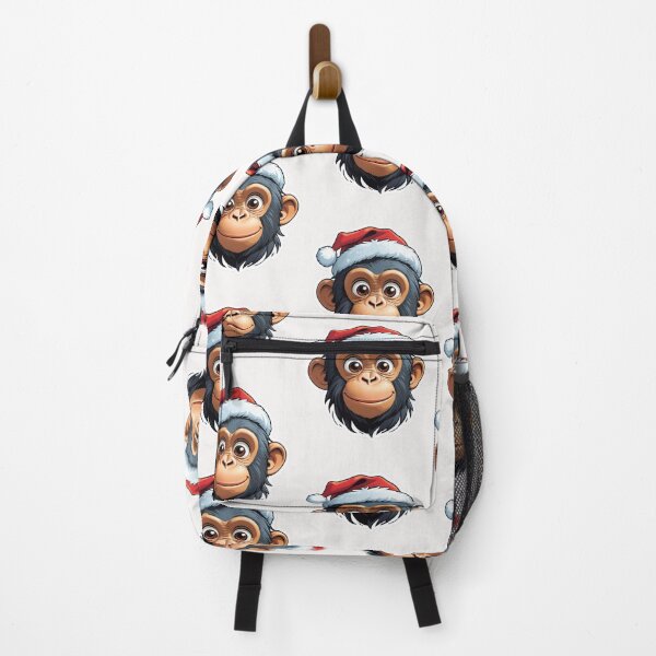 Item preview, Christmas Cartoon Chimpanzee designed and sold by Krieghorn.