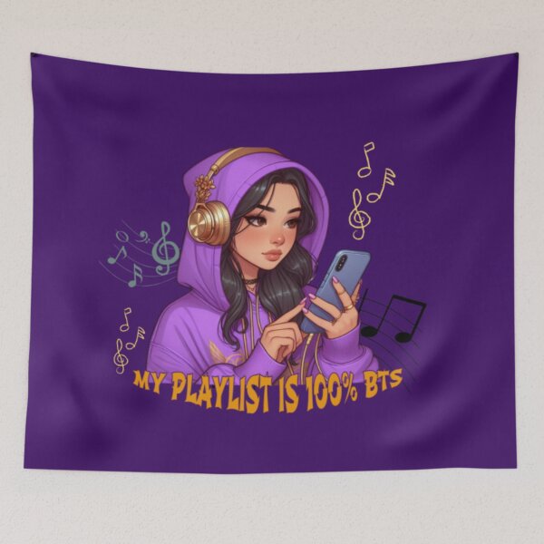 Item preview, My playlist is 100% BTS designed and sold by ARMYPLUGCO.