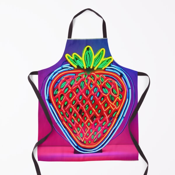 Item preview, Vibrant Strawberry Neon Sign designed and sold by Health And Fitness Posts e-Store.
