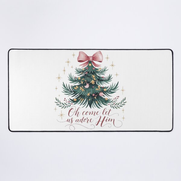 Item preview, Oh Come Let Us Adore Him Shirt Christian Christmas designed and sold by SztylishDesigns.