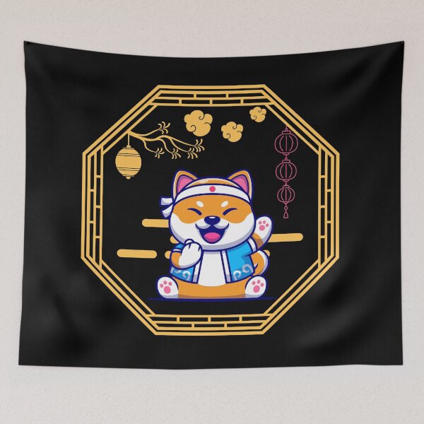 Item preview, Kawaii Shiba designed and sold by MadTeaDesign.