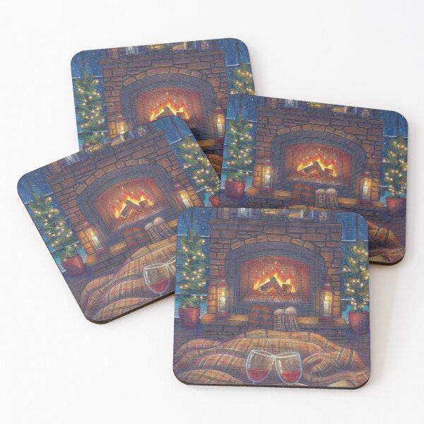 Item preview, Winter fireplace designed and sold by illustore.