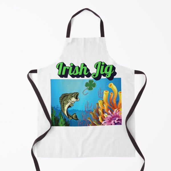 Item preview, Irish Jig: A Fun Twist on Fishing and Ireland designed and sold by JCRockDesign.
