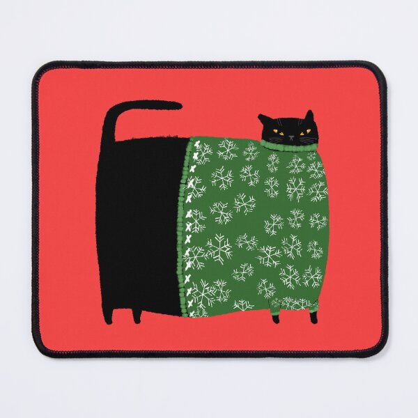 Item preview, Chonky Christmas Sweater Cat designed and sold by KilkennyCat Art.