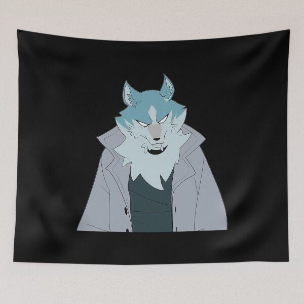 Item preview, Shiro Ogami - Brand New Animal designed and sold by Aqsa-manzoor.