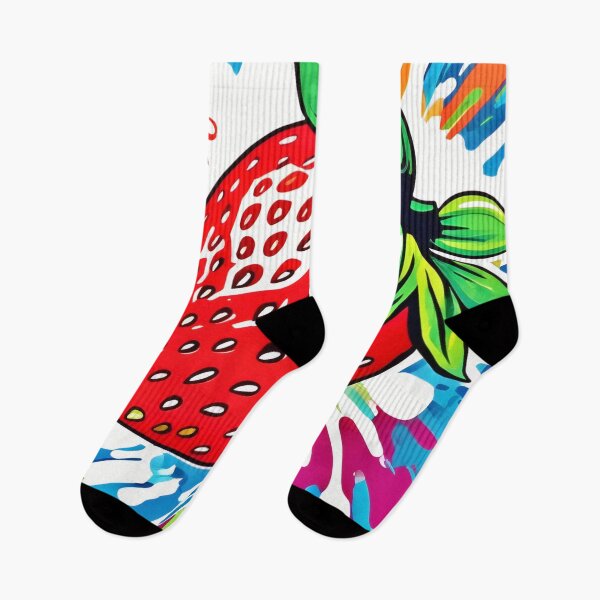 Item preview, Vibrant Strawberry Artwork designed and sold by Health And Fitness Posts e-Store.