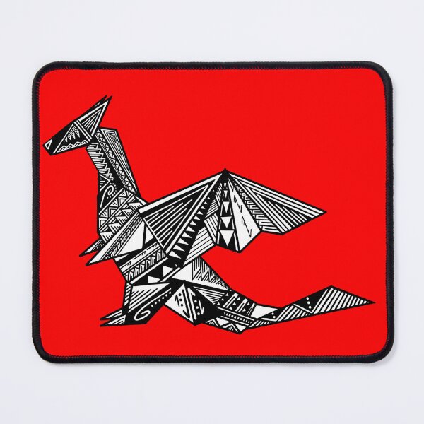 Item preview, Tribal Origami Dragon designed and sold by Steeb757.