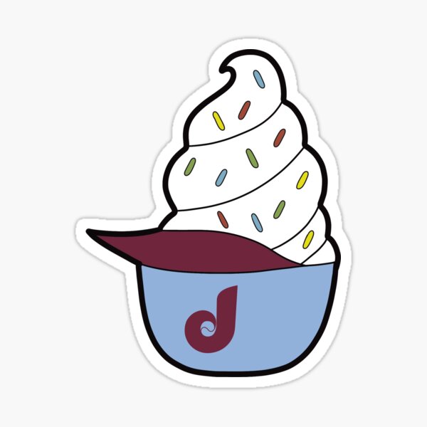 Item preview, Phillies helmet ice cream - alternates  designed and sold by PollysProjects.