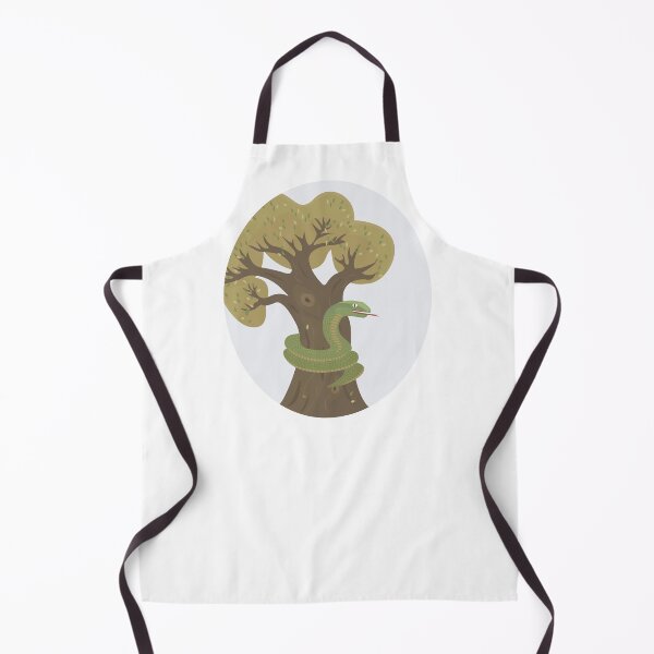 Item preview, Green snake and tree designed and sold by OM-lova.