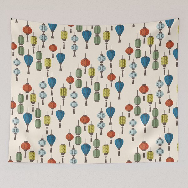 Item preview, Charming Chinese Lanterns designed and sold by Lisa D Art Designs.