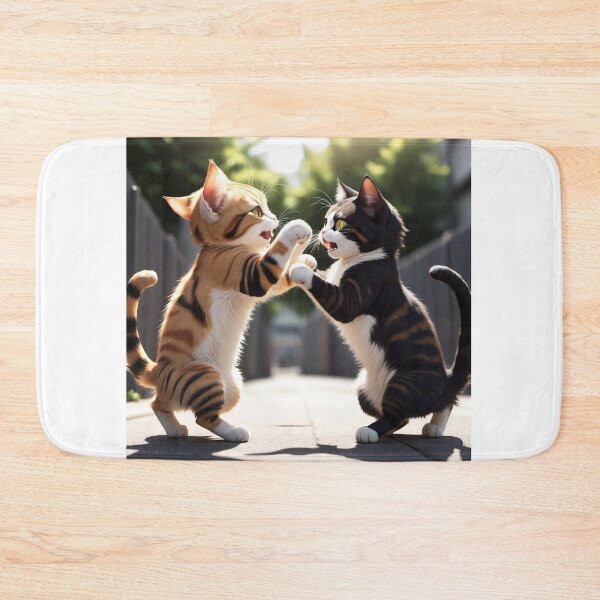 Item preview, Anime cats fighting designed and sold by Emin Islamovic.