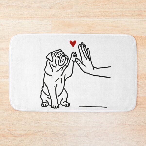 Item preview, English Bulldog Love Cute Bully Dog Mom Funny Girls Gift designed and sold by SztylishDesigns.