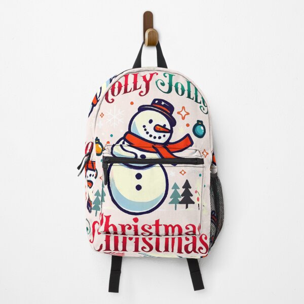 Item preview, Holly Jolly Christmas, Snowman, typography designed and sold by maxmaj.