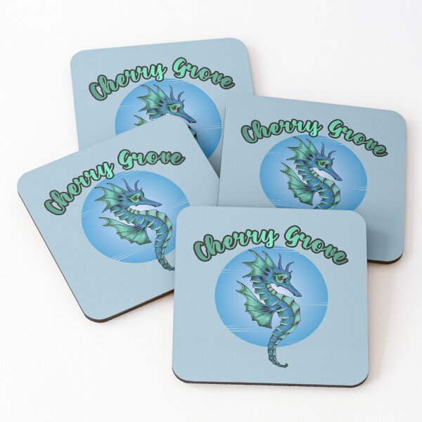 Item preview, Cherry Grove seahorse designed and sold by studioss76.
