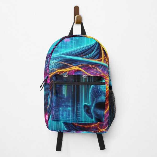 Item preview, Cyber Punk Neon Futuristic Shower designed and sold by Naomi Gutierrez Parrish.