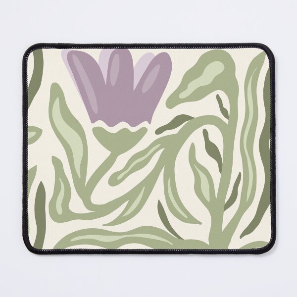 Item preview, Abstract Tulip Earthly Organic Shapes designed and sold by FadedFlorals.