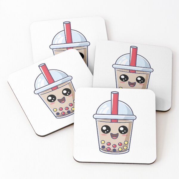 Item preview, Cute Popping Boba Tea Kawaii designed and sold by MooraArts.