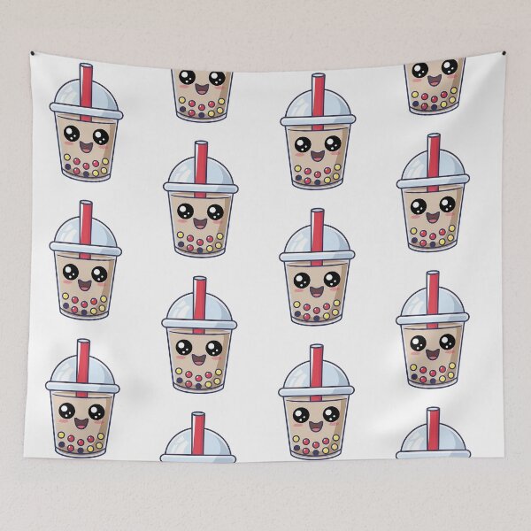 Item preview, Cute Popping Boba Tea Kawaii designed and sold by MooraArts.