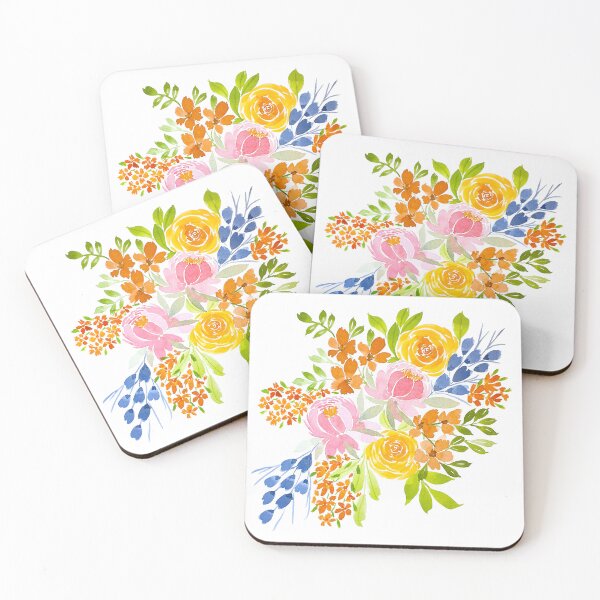 Item preview, Colorful Flowers designed and sold by Orly Fuchs Galchen.