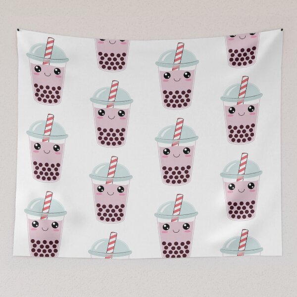 Item preview, Cute Popping Boba Tea Kawaii designed and sold by MooraArts.